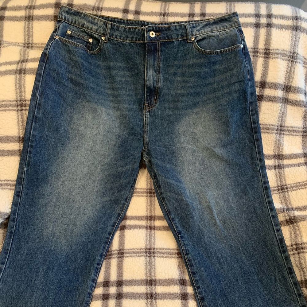 Boohoo plus size jeans